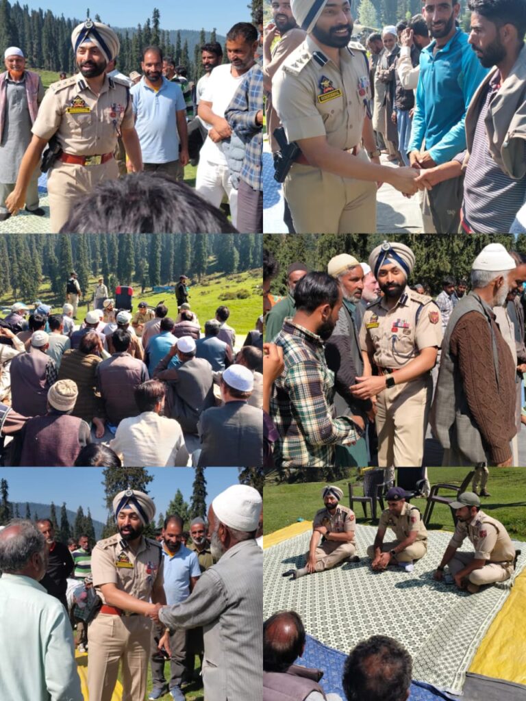 SSP Baramulla Brings Policing Closer to People at Gulmarg