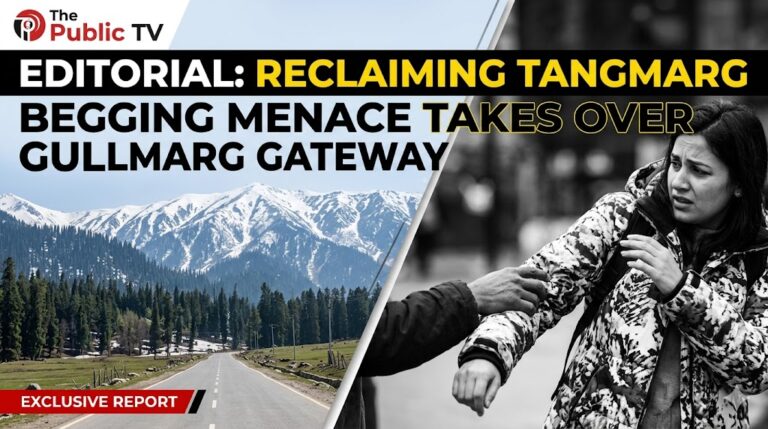 The Tangmarg Outskirts: A Gateway Under Siege by the Begging Menace
